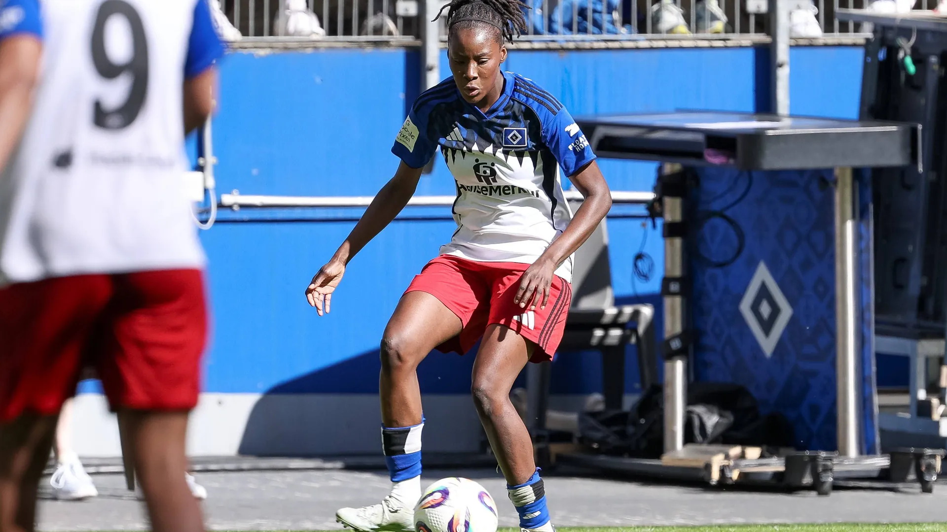 Magou Doucouré: The Frenchwoman has been playing for HSV since the winter break.