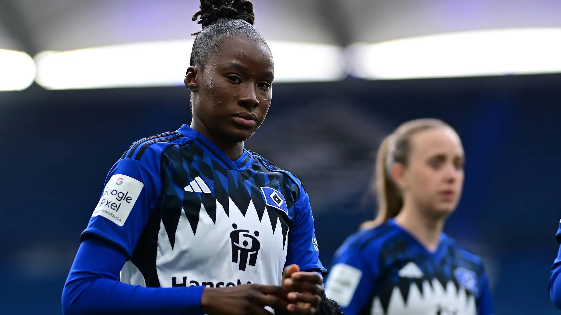 Magou Doucouré: The Frenchwoman has been playing for HSV since the winter break.
