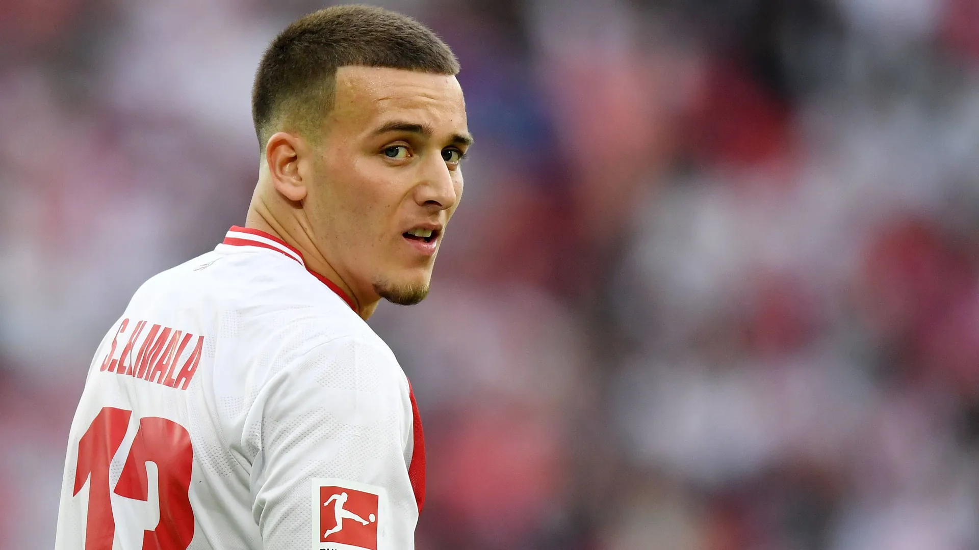 Said El Mala in the 1. FC Köln jersey: After Deniz Undav, the 19-year-old was the best German goalscorer in the past Bundesliga season. Said El Mala in the 1. FC Köln jersey: After Deniz Undav, the 19-year-old was the best German goalscorer in the past Bundesliga season.
