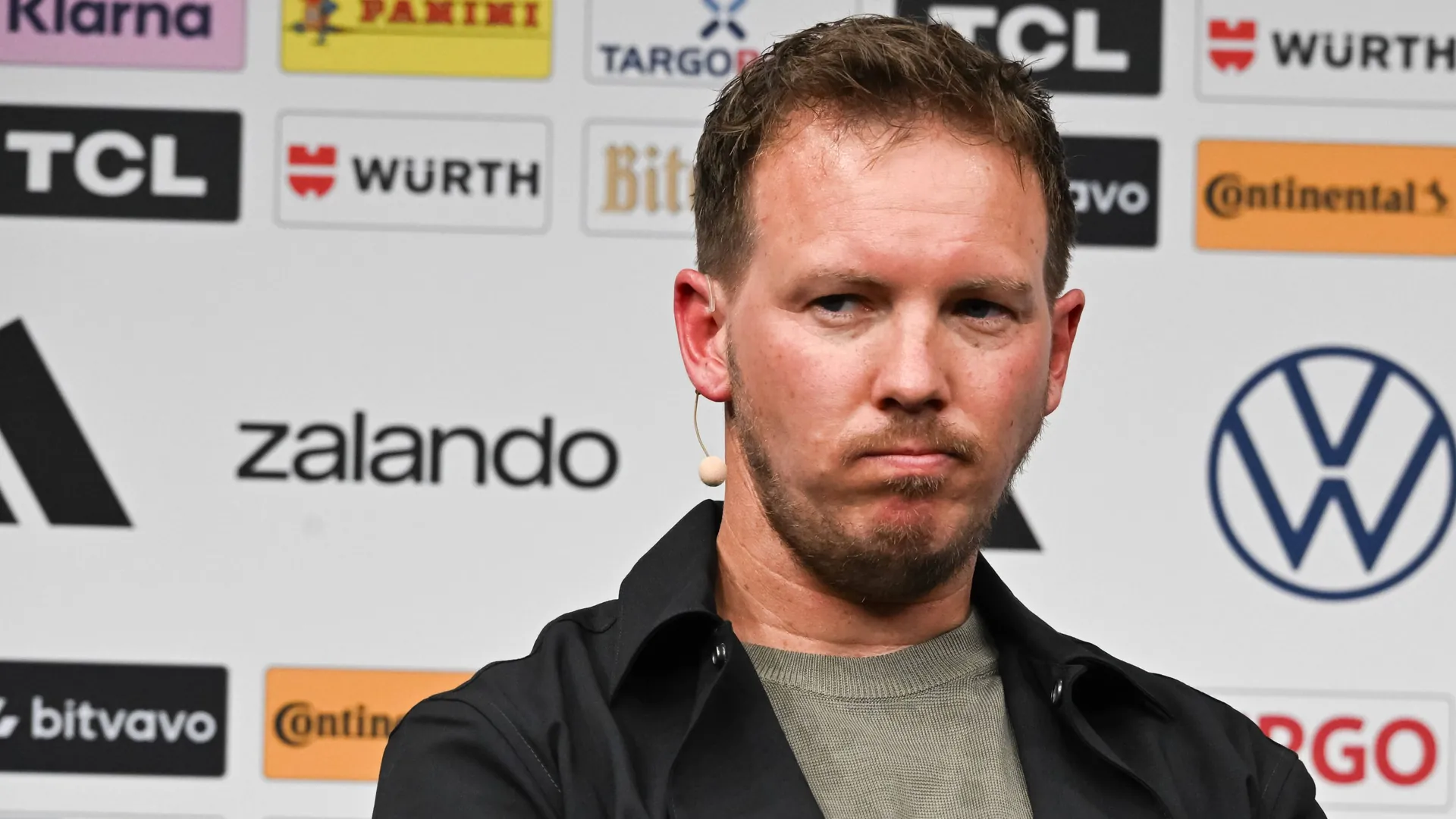 Critical view: National coach Julian Nagelsmann at the DFB squad nomination.