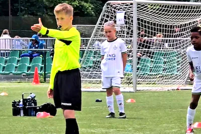 12-year-old Cédric is already a top youth whistler: why more and more young people are choosing arbitration instead of playing themselves