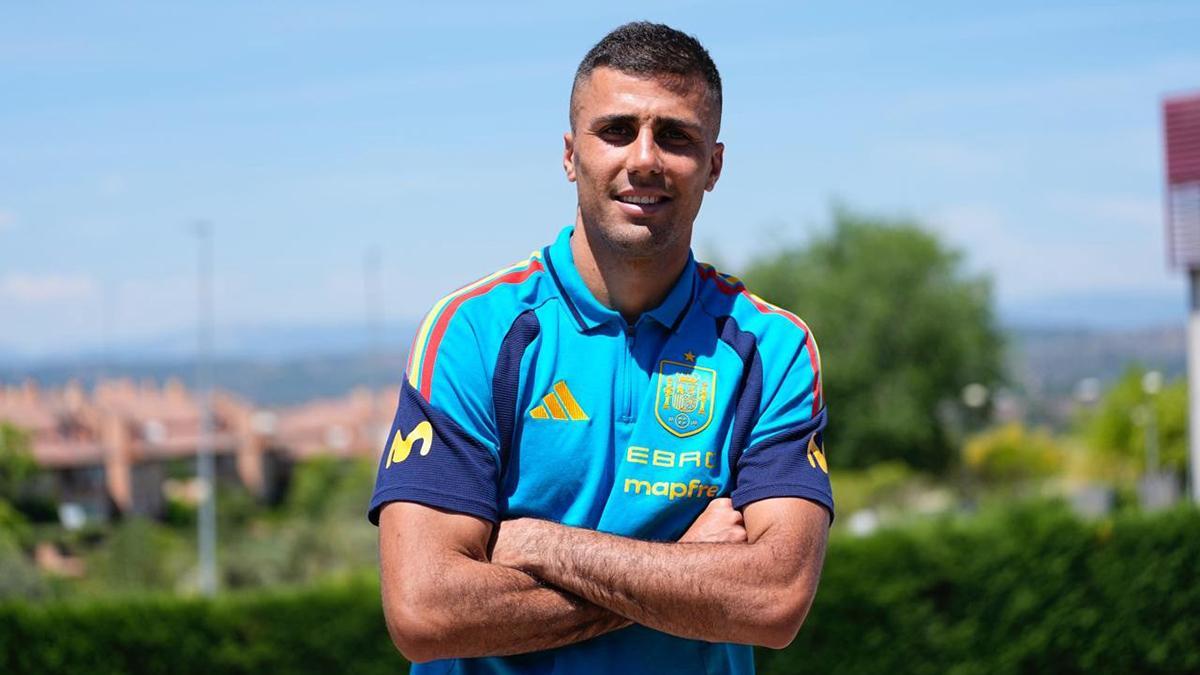 The midfielder of the Spanish team, Rodri