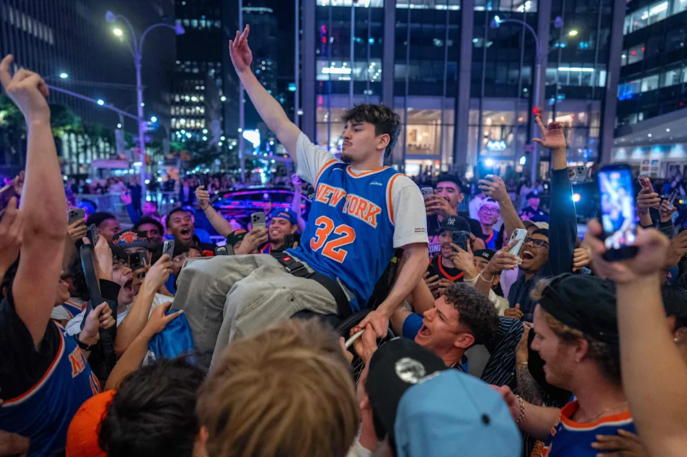 In New York herrscht seit dem ersten Finals-Einzug seit 1999 ein Ausnahmezustand