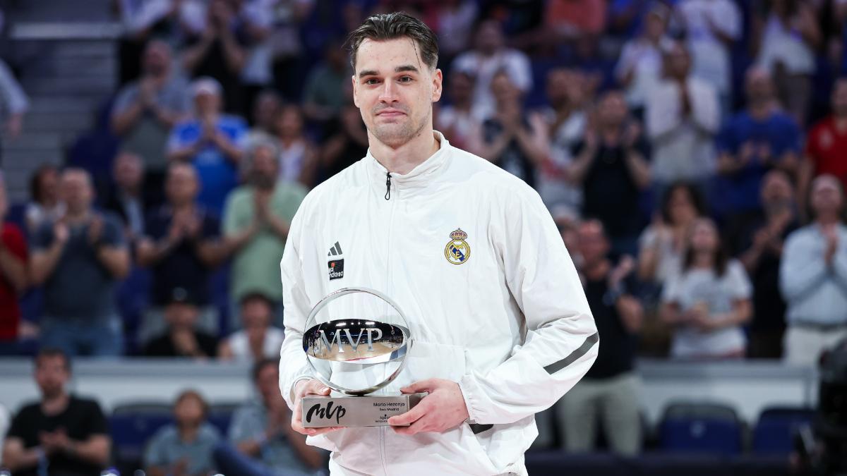 Mario Hezonja choked on his well-deserved MVP of the season