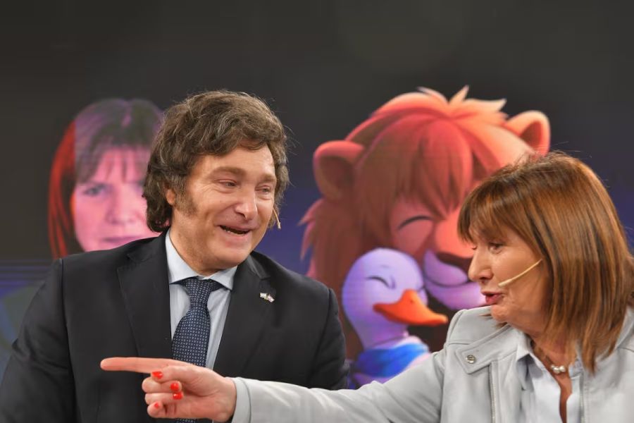 Milei and Bullrich