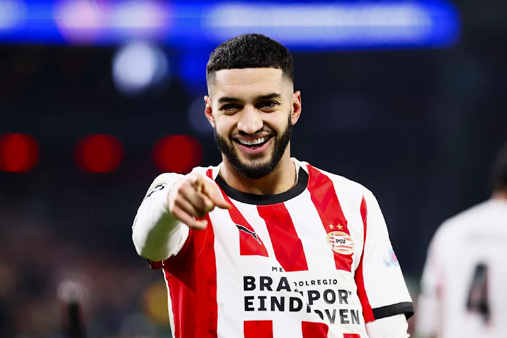 Eindhoven-Star Ismail Saibari (25)