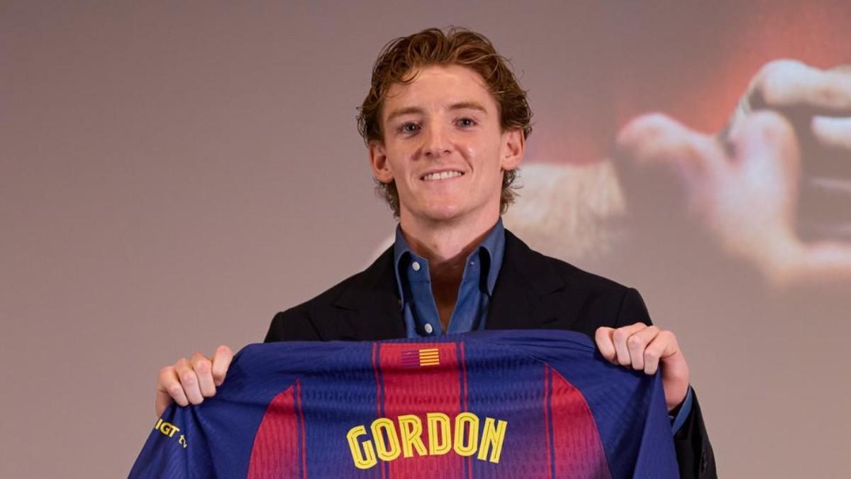 Anthony Gordon, Barça's first signing for the 2026/27 season