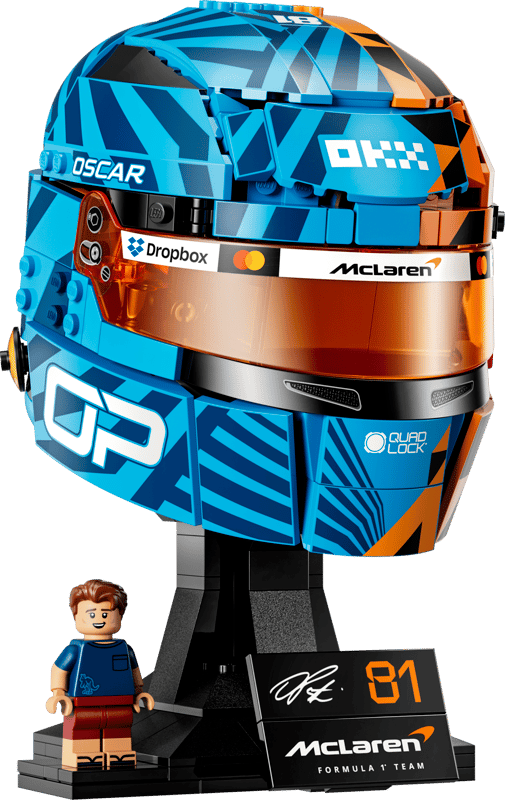 LEGO McLaren Mastercard F1 Team Oscar Piastri Helmet 43017