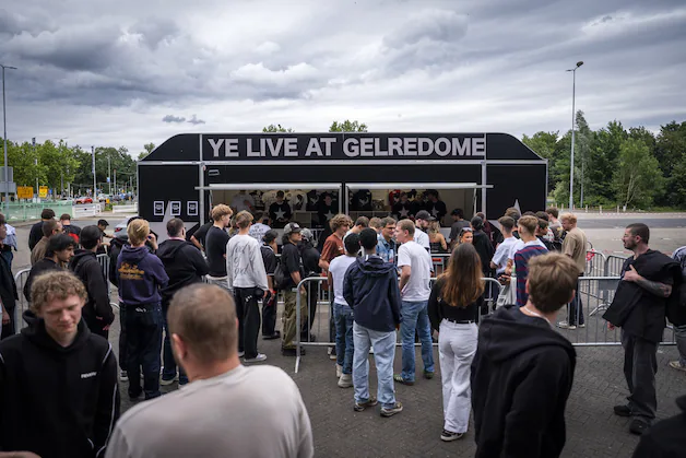Fans at the GelreDome will be able to hear from the American rapper Ye.
