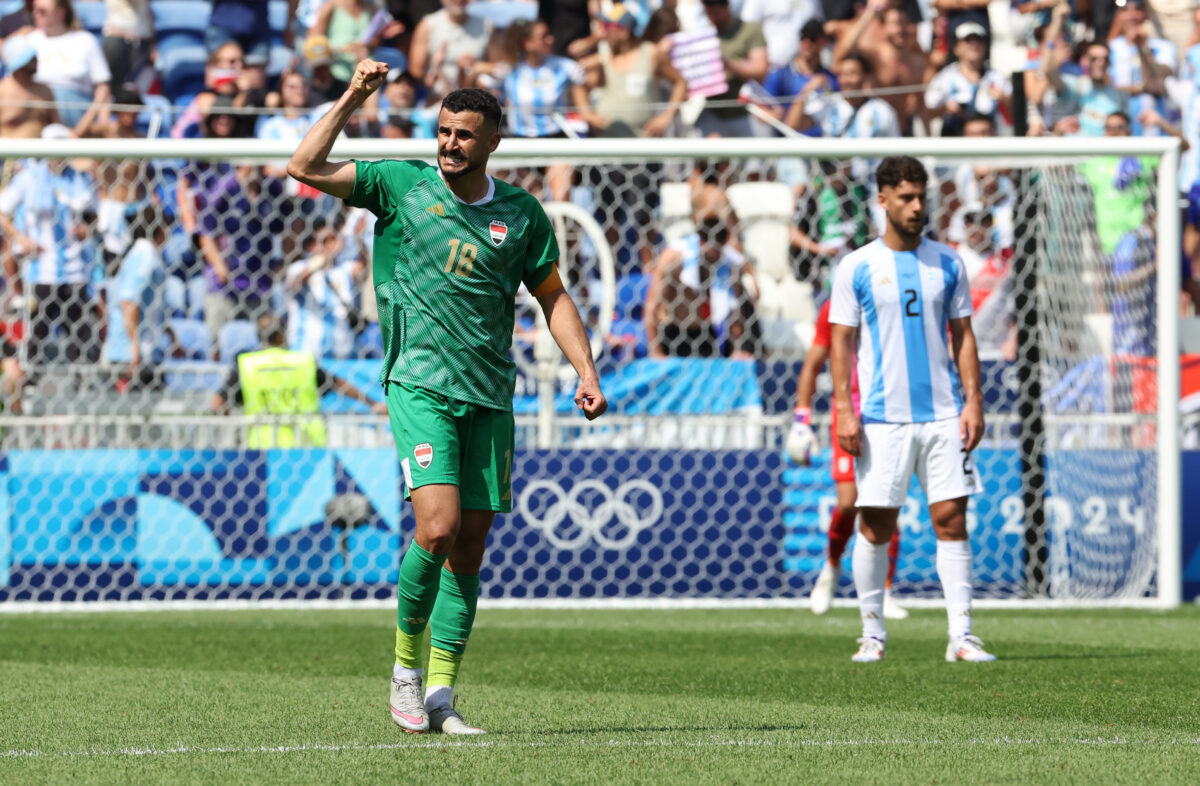 Argentina v Iraq: Men's Football - Olympic Games Paris 2024: Day 1 Argentina v Iraq: Men's Football - Olympic Games Paris 2024: Day 1