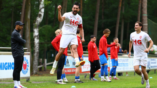 Captain Bamo Karim broke the Eimsbüttel goal ban. Photo: Niklas Heiden Bamo Karim, Eimsbütteler TV, 2026