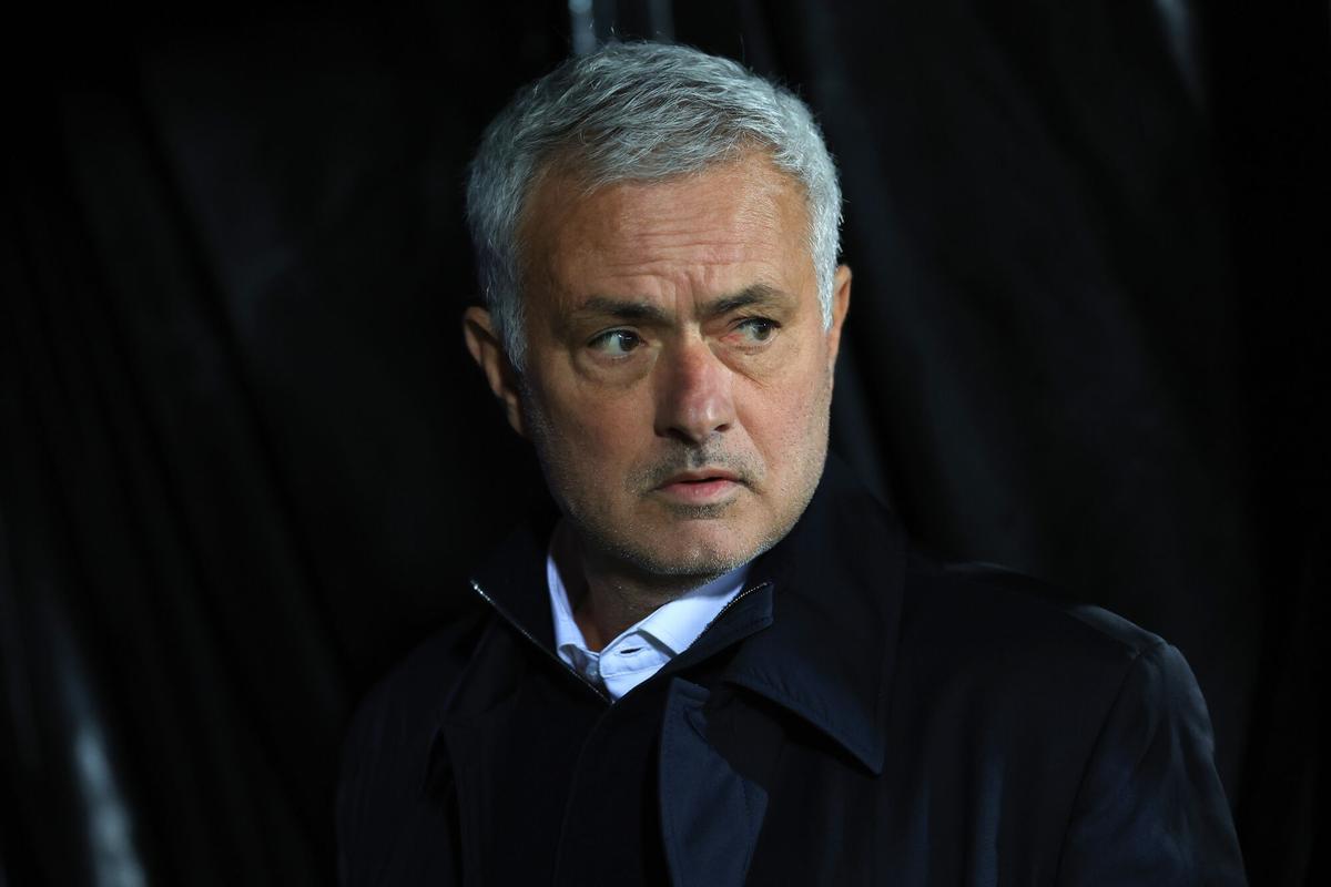 The Portuguese José Mourinho, coach of Benfica.