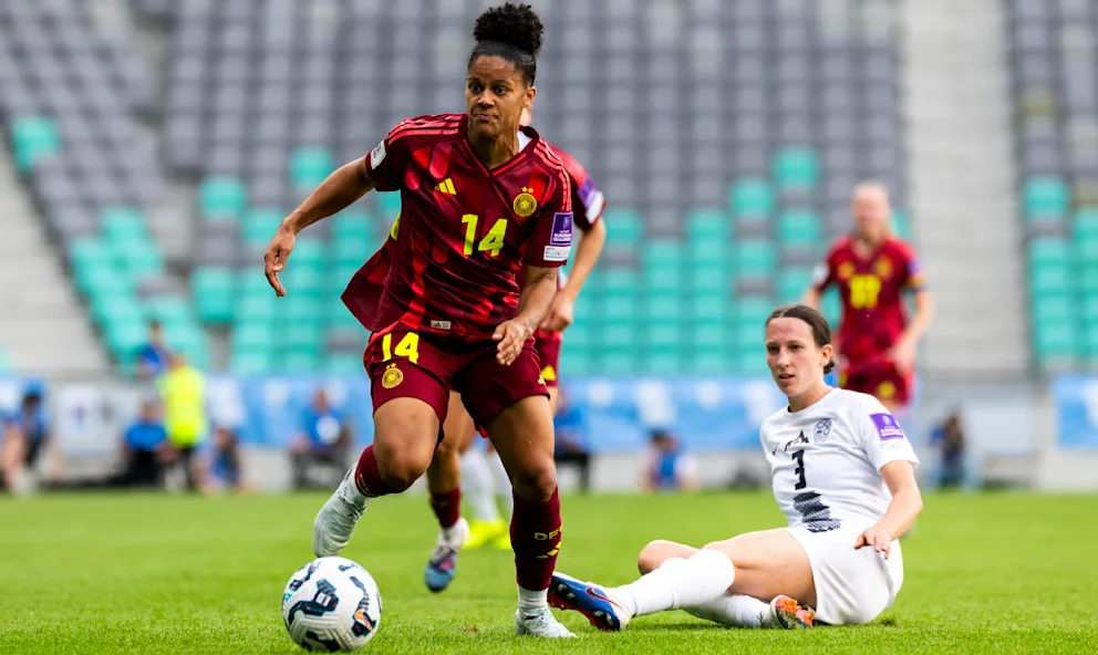 Shekiera Martinez (24) erzielte ihr erstes Länderspiel-Tor