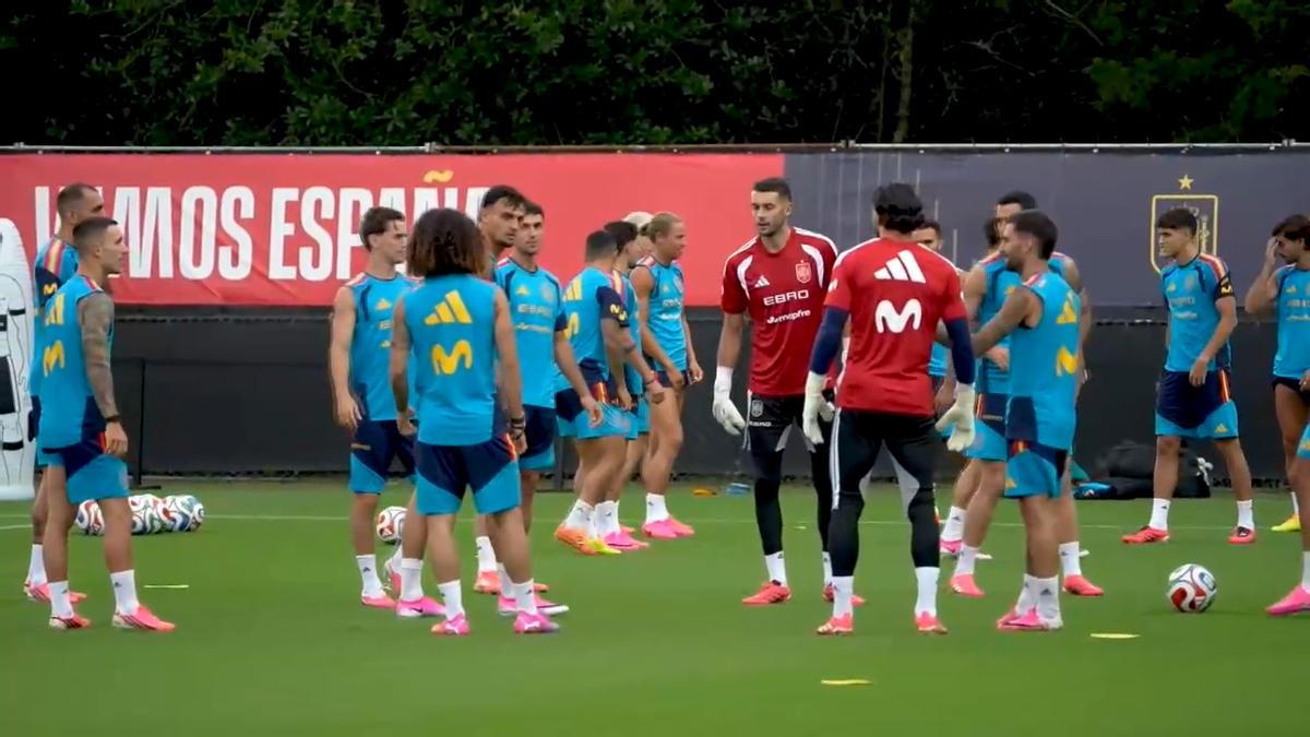 The Spanish team prepares the friendly against Peru without Lamine Yamal, Nico Williams and Víctor Muñoz
