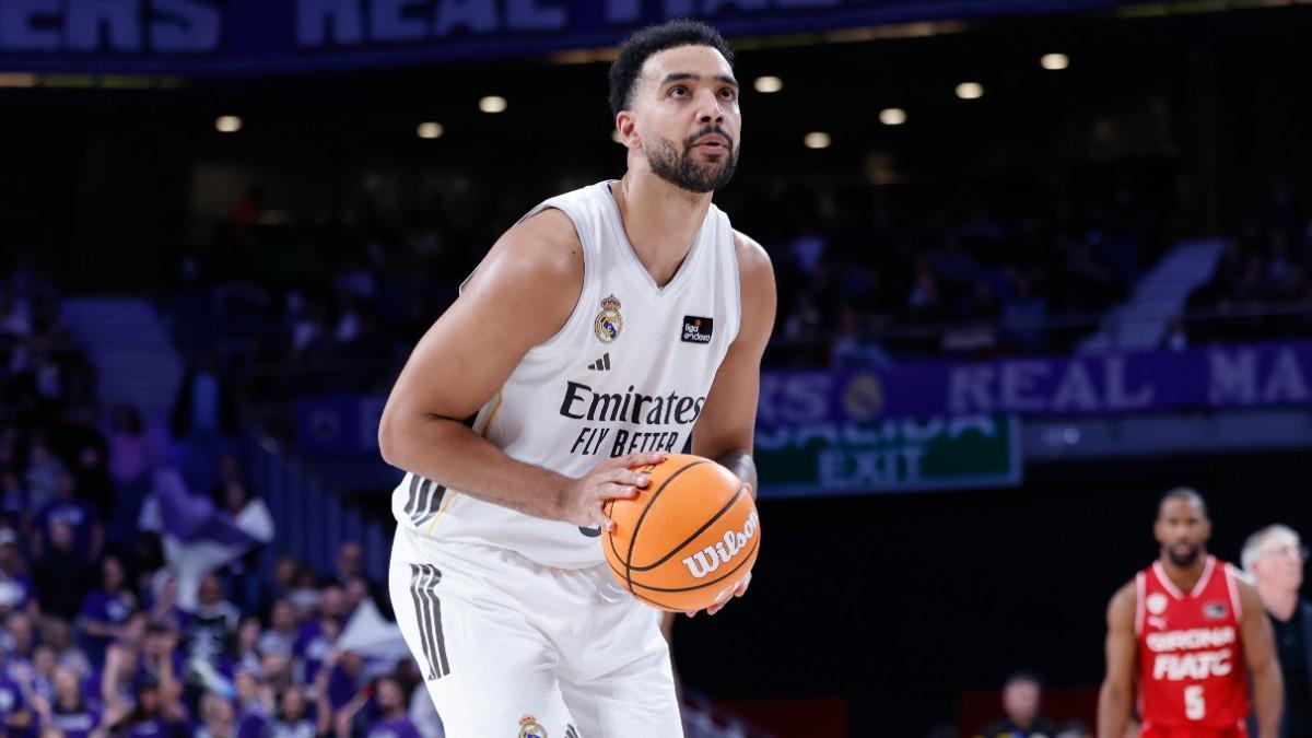 Trey Lyles, in a match with Real Madrid