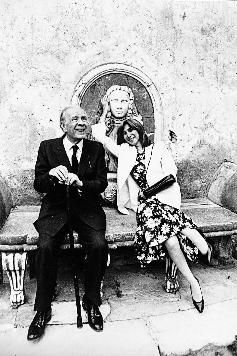 Borges and María Kodama