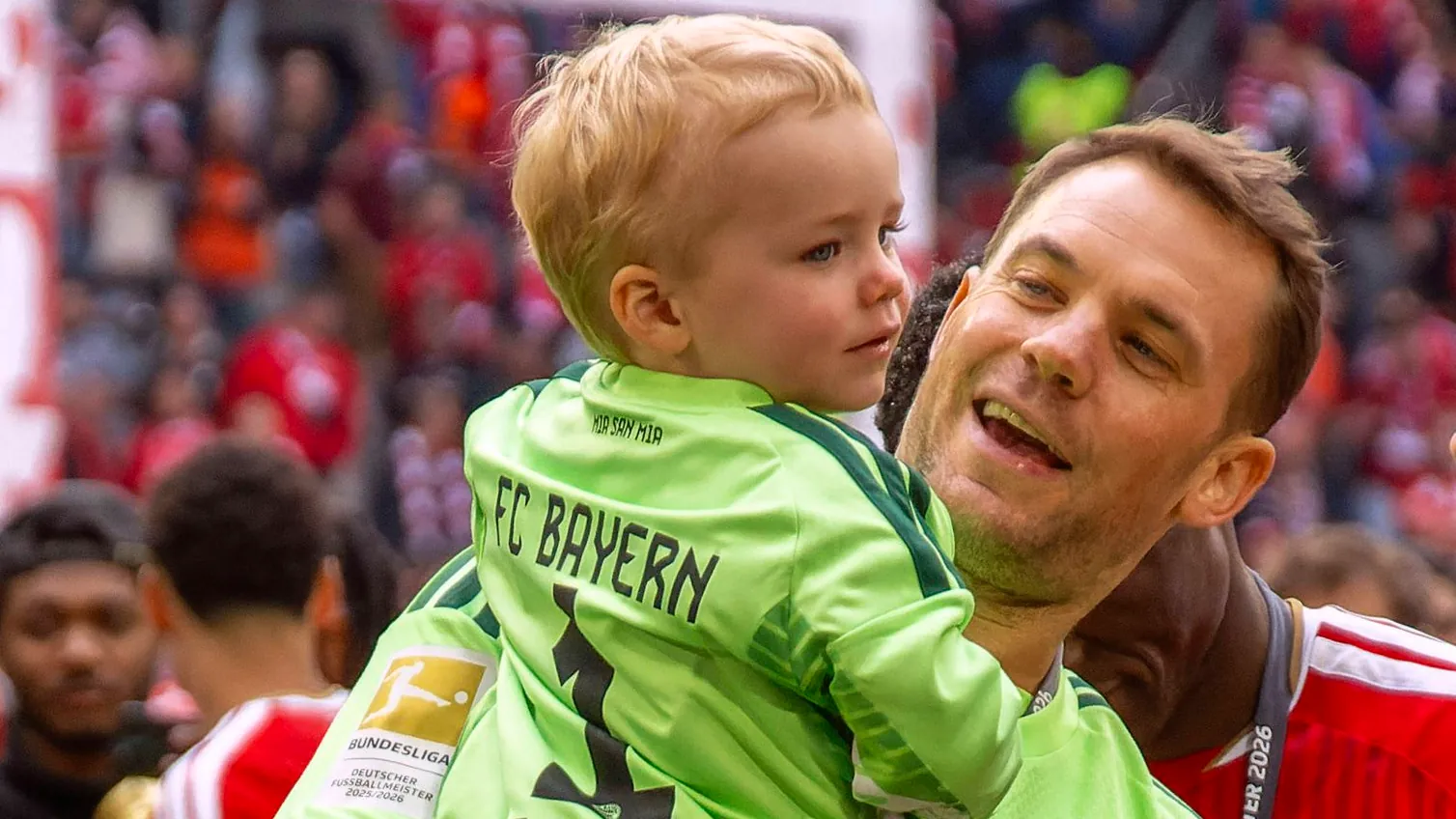 Manuel Neuer: His son Luca was born in March 2024.