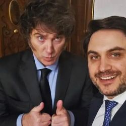 Javier Milei and Ramiro Marra | Photo: CEDOC