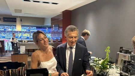 Mauricio Macri and Dolores Teuly