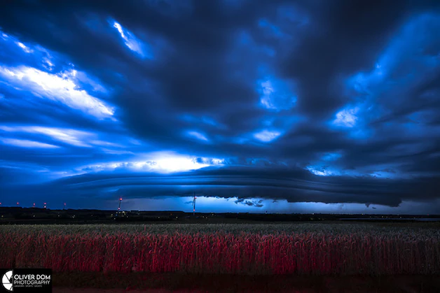 Thunderstorm near Scherpenheuvel last night.