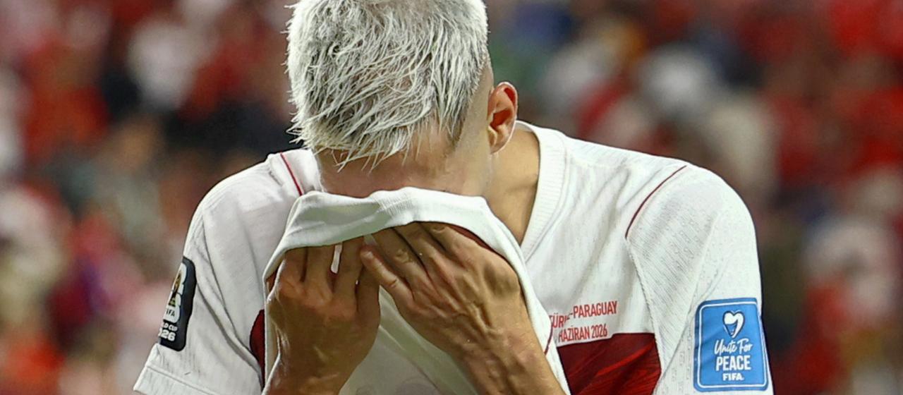 Turkey's Mert Muldur after the World Cup exit
