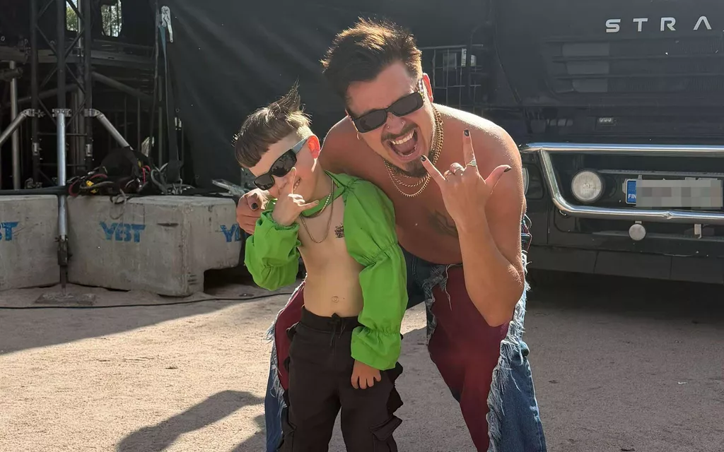 A surprising proposal from Käärijä to his 4-year-old son Luis – Vilma’s mother tells about the events: “Not even Käärijä could have guessed what kind of show there would be”