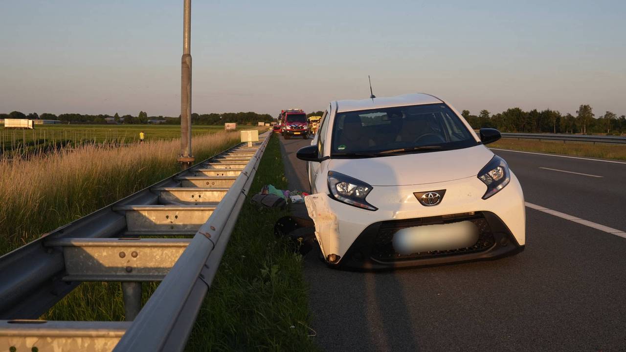 Accident A67: driver suspected of driving under the influence of alcohol and drugs