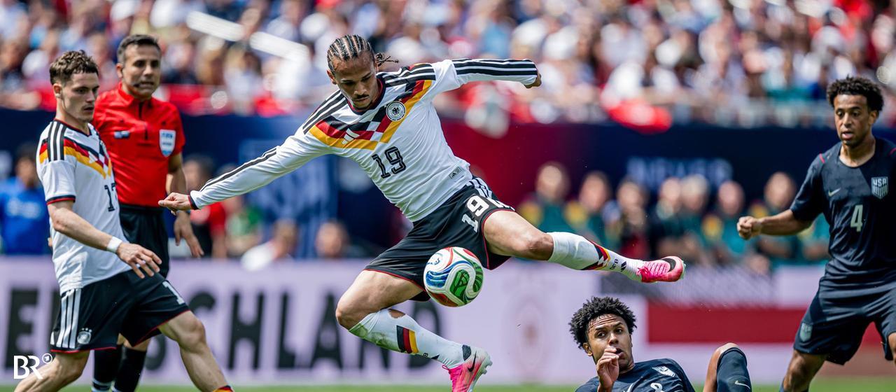 Acrobatic and successful: Leroy Sané
