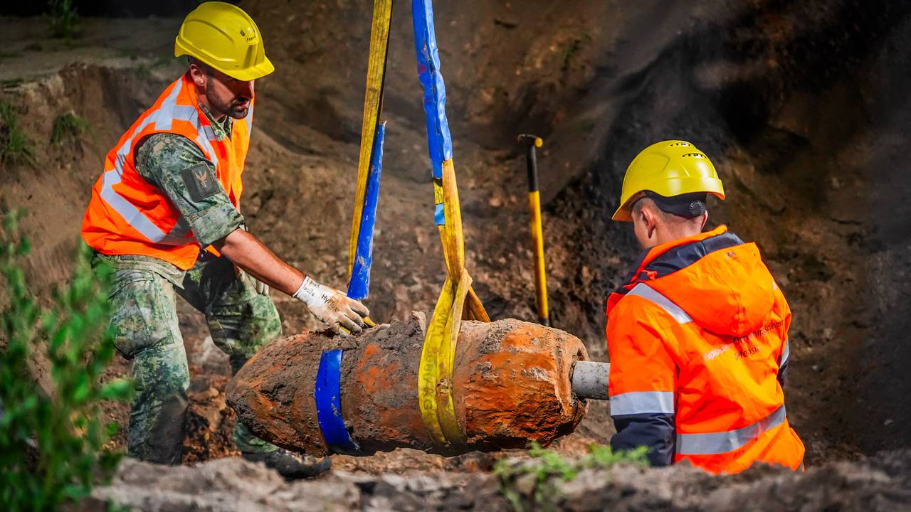 Airplane bomb unearthed in Eindhoven, center closed for a long time