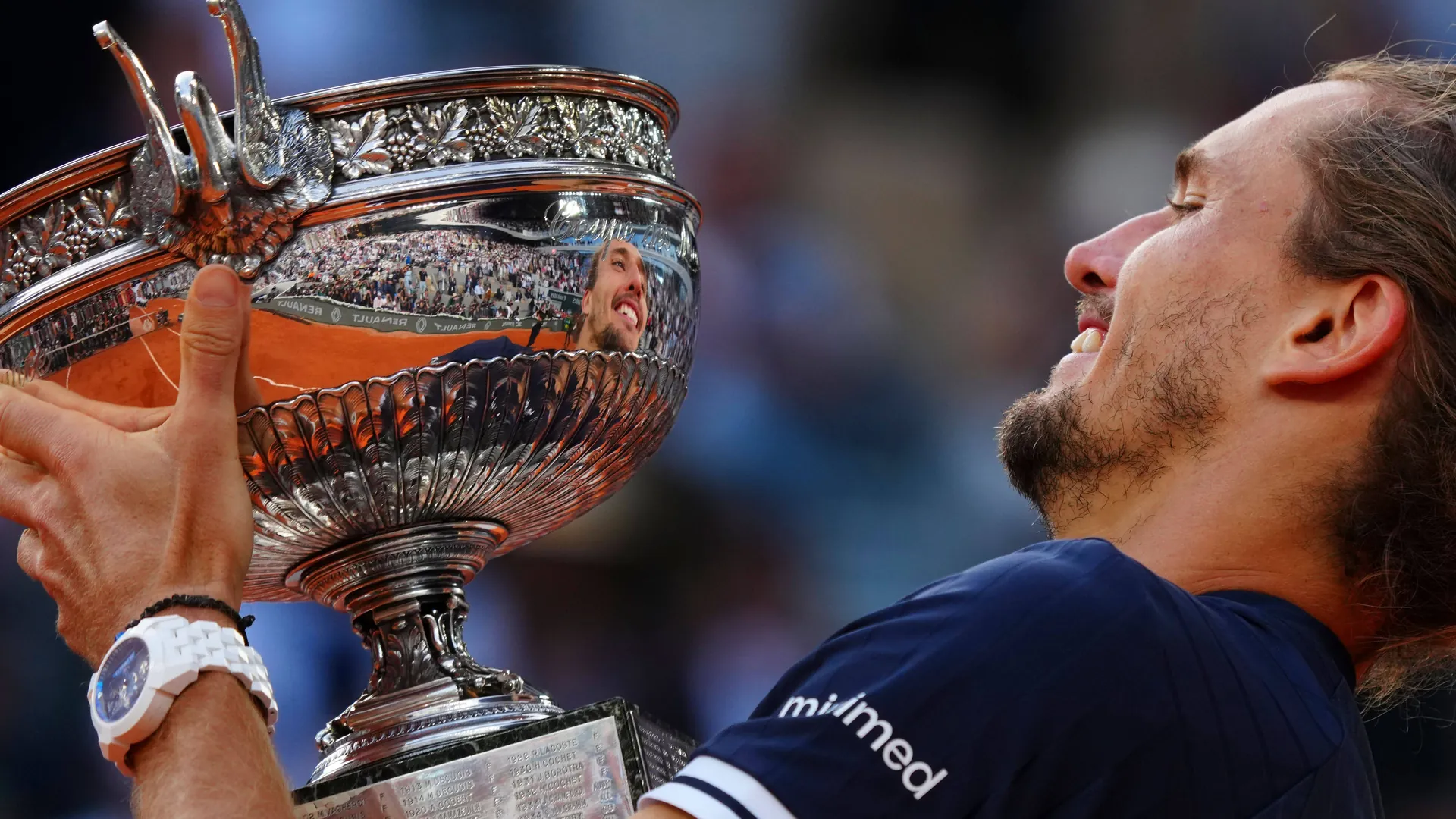 The next titles already in sight: Alexander Zverev. The next titles already in sight: Alexander Zverev.