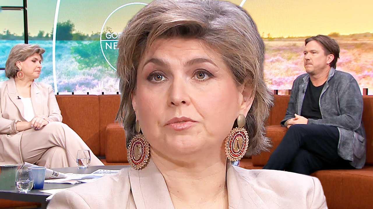 Angela de Jong and Johnny de Mol in one TV studio: ‘It’s embarrassing!’
