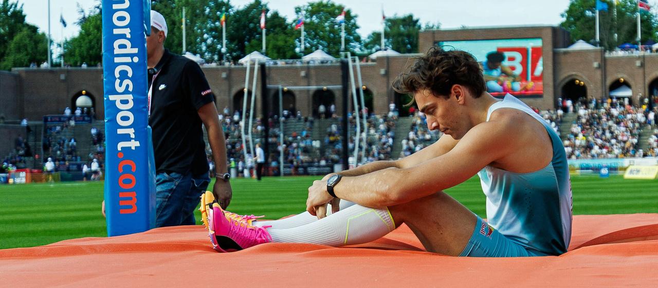 Armand Duplantis is disappointed
