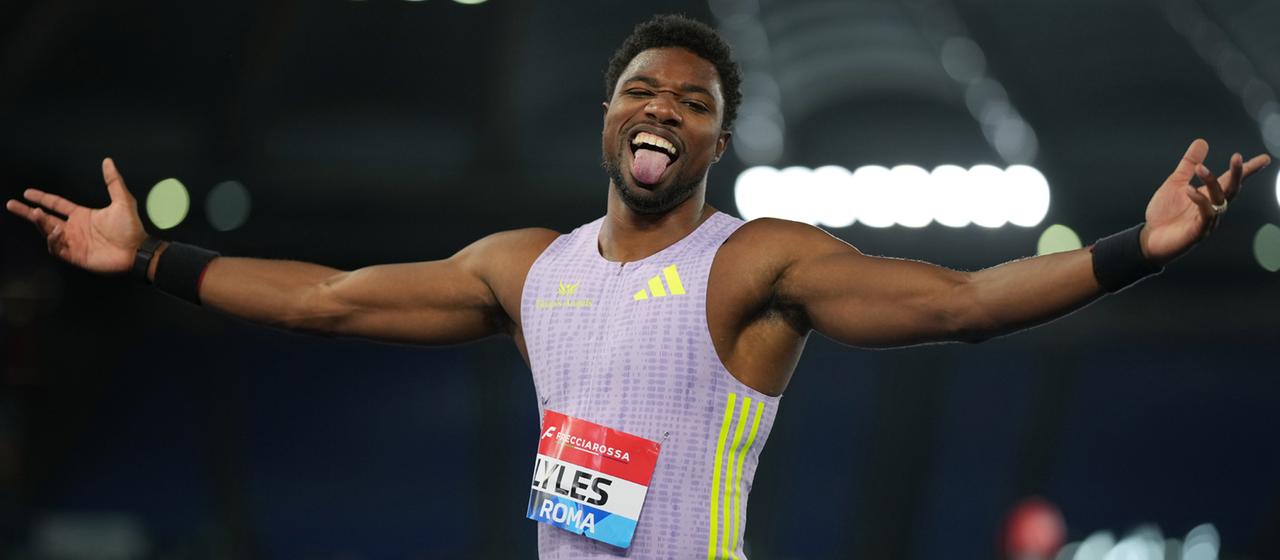 Noah Lyles from the USA