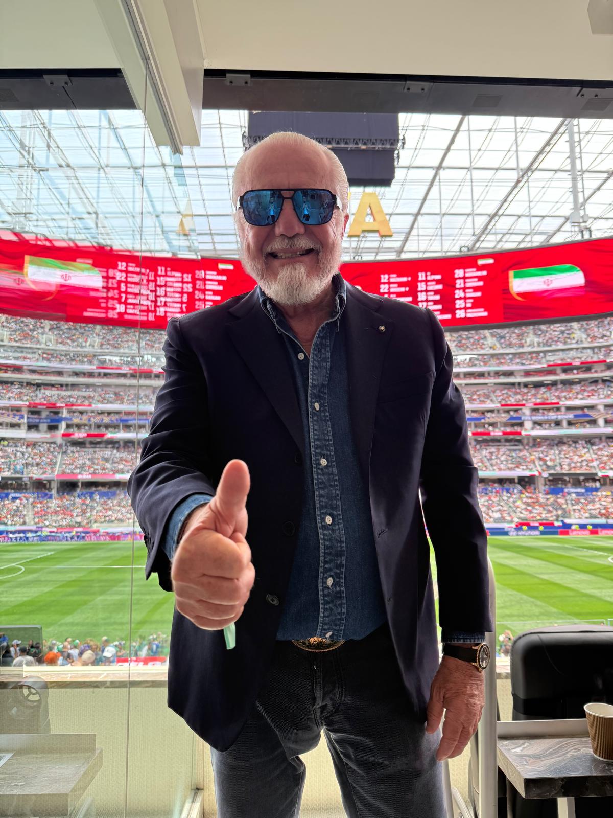 Aurelio De Laurentiis, interview: “He will be strong, competitive and attractive”