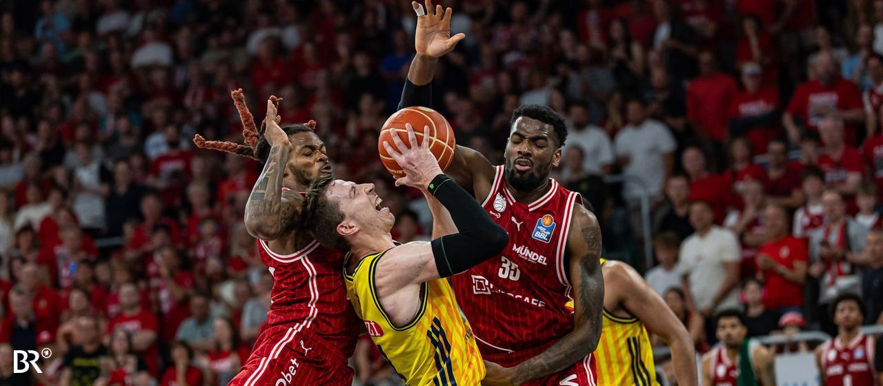 Bamberg against Berlin - game scene from the fourth game