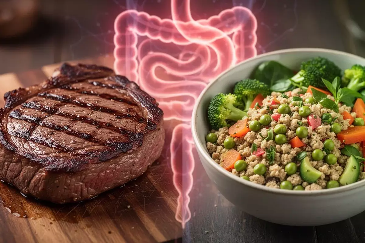 Beef vs. Plant Protein: Which Causes Gut Inflammation? Discover the Truth!