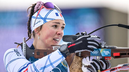 Biathlon heroine was only able to run at “70 percent”