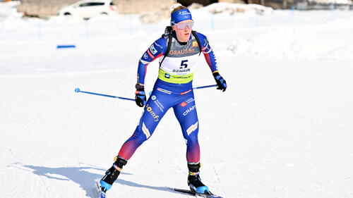 Biathlon star in emergency room after collision with dog