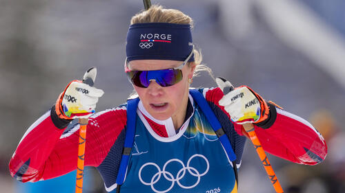 Biathlon star shares positive health update