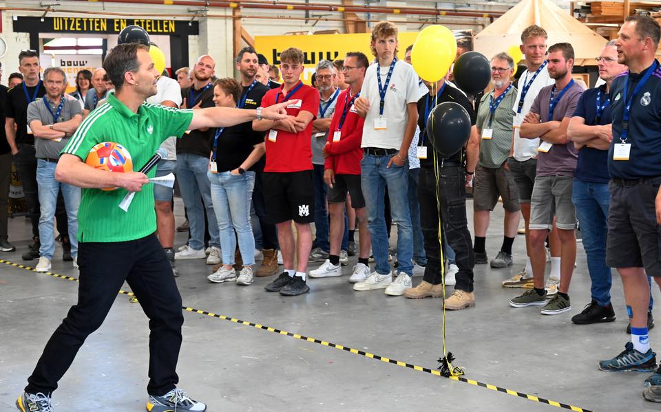 Bouwmensen Ruinen brings teachers and students together with Bas Nijhuis: ‘construction is a top sport’