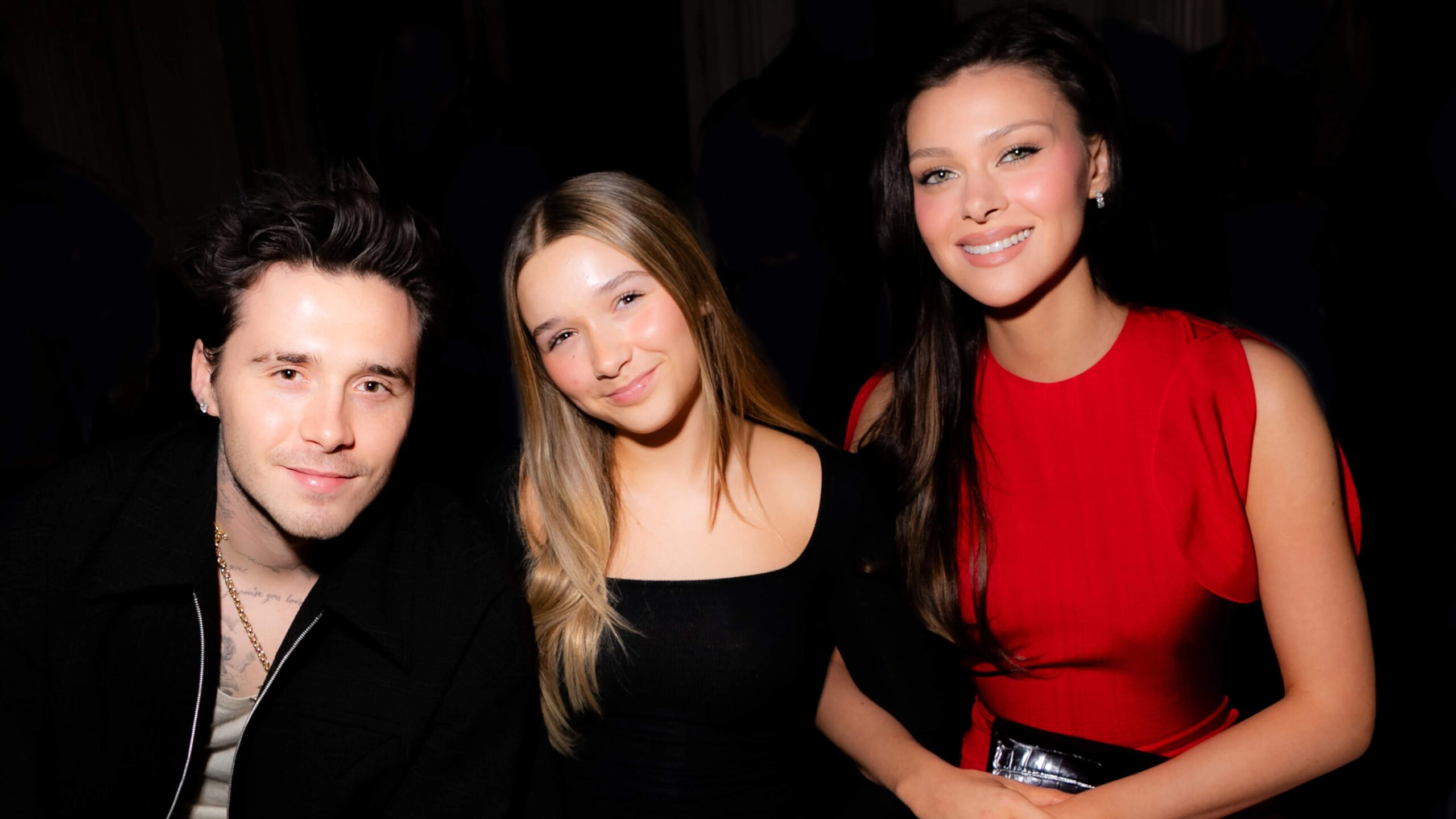 Brooklyn Beckham teases family with cryptic sneer in paid advertising and sister Harper (14) seeks contact again: ‘How could Victoria think this was a good idea?’