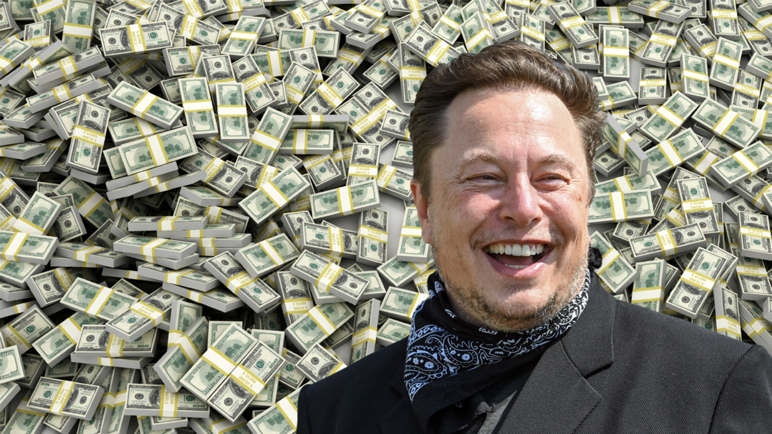 Buy all the houses on Funda and make a stack of banknotes 107 kilometers high: this is what Elon Musk can do with 1 trillion