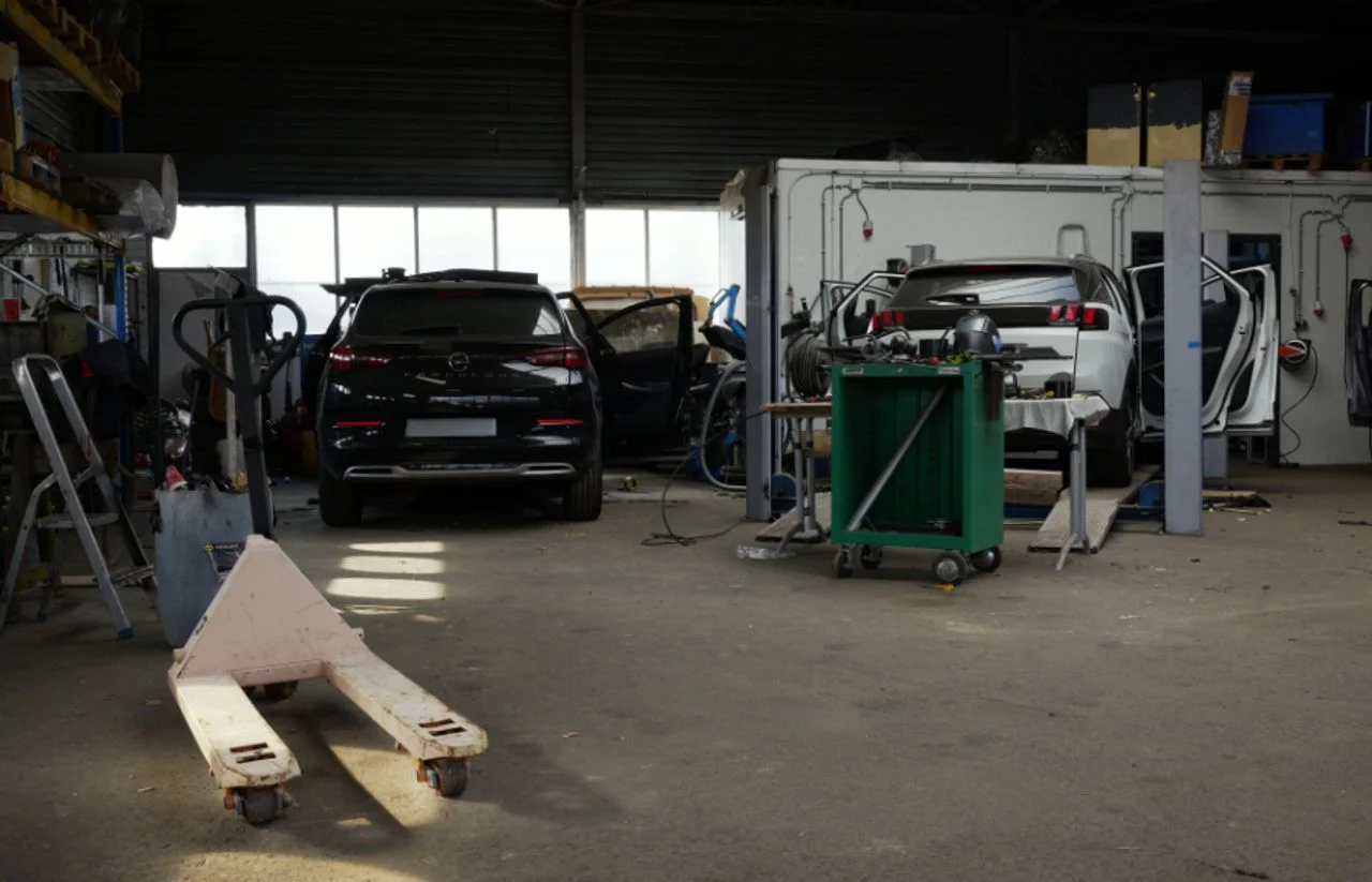 The workshop (Photo: Zeeland-West-Brabant Police)