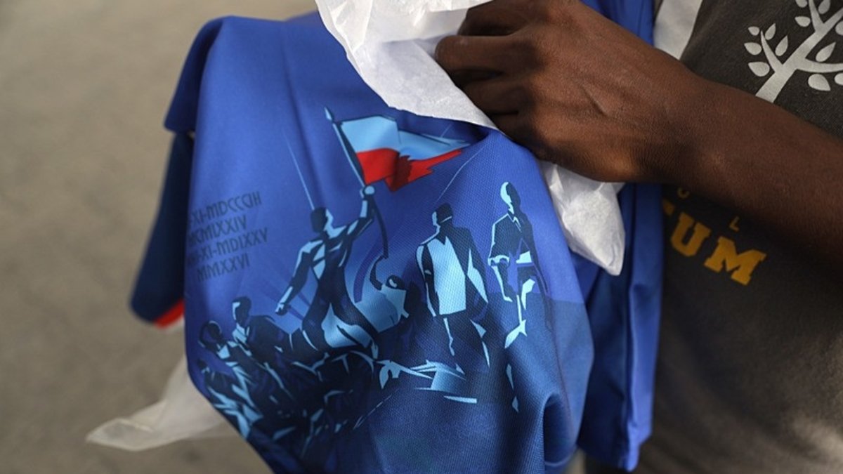 Change in jersey design from Haiti! Due to FIFA finding it political… – Last minute Football news