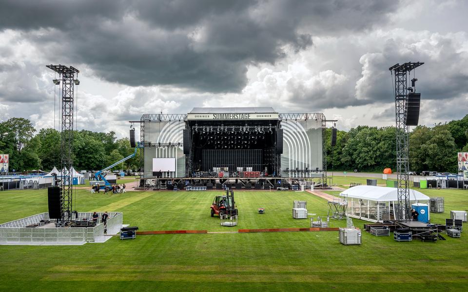 City Park in Groningen is ready for a weekend full of musical spectacle. ‘It’s really next level’