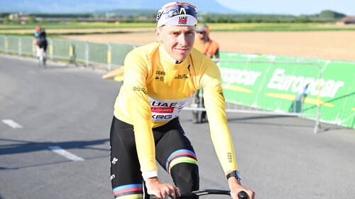 Cycling: Tadej Pogacar in line with Messi and Ronaldo