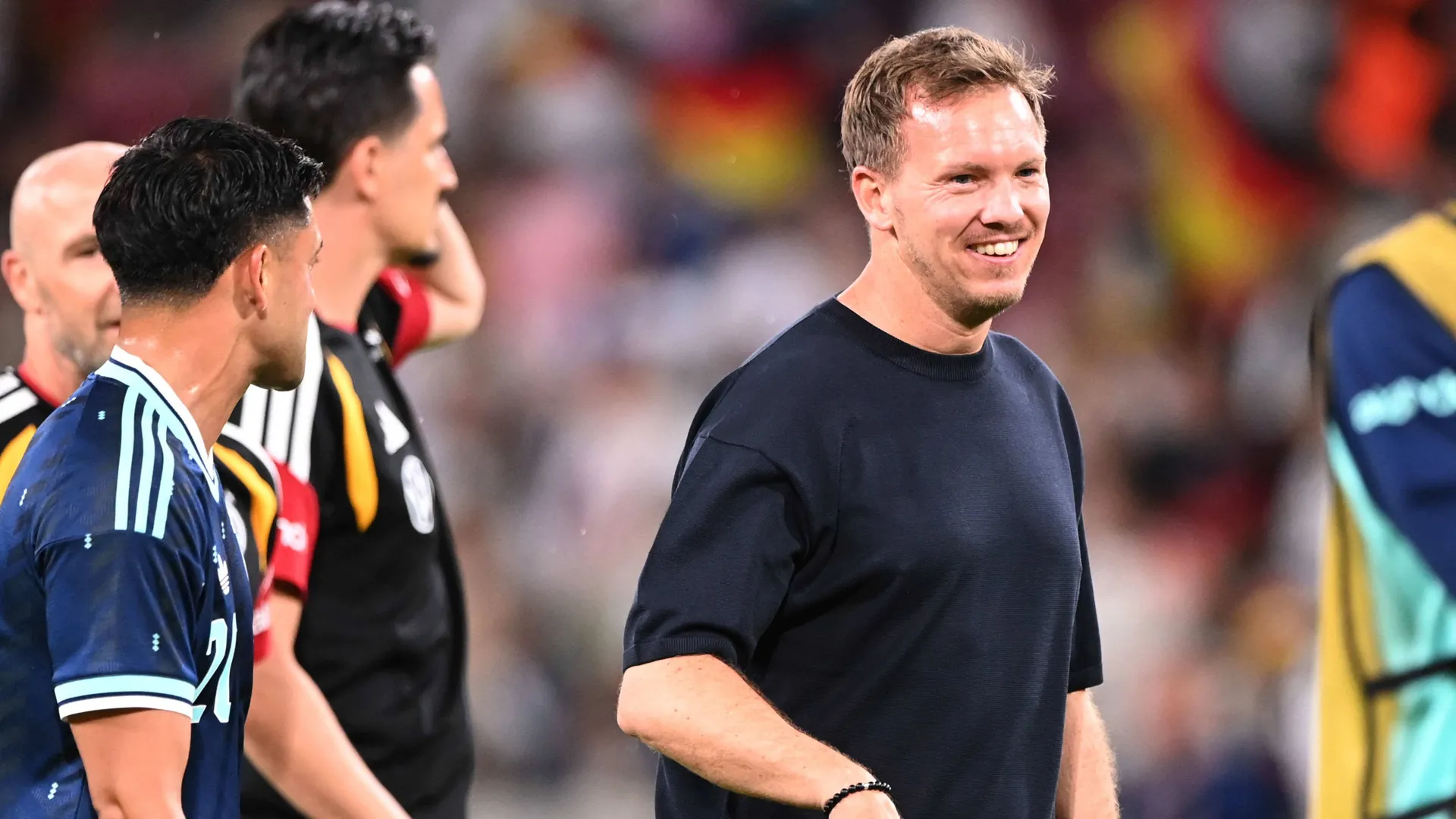 Julian Nagelsmann: The national coach obviously chose his outfit very consciously.