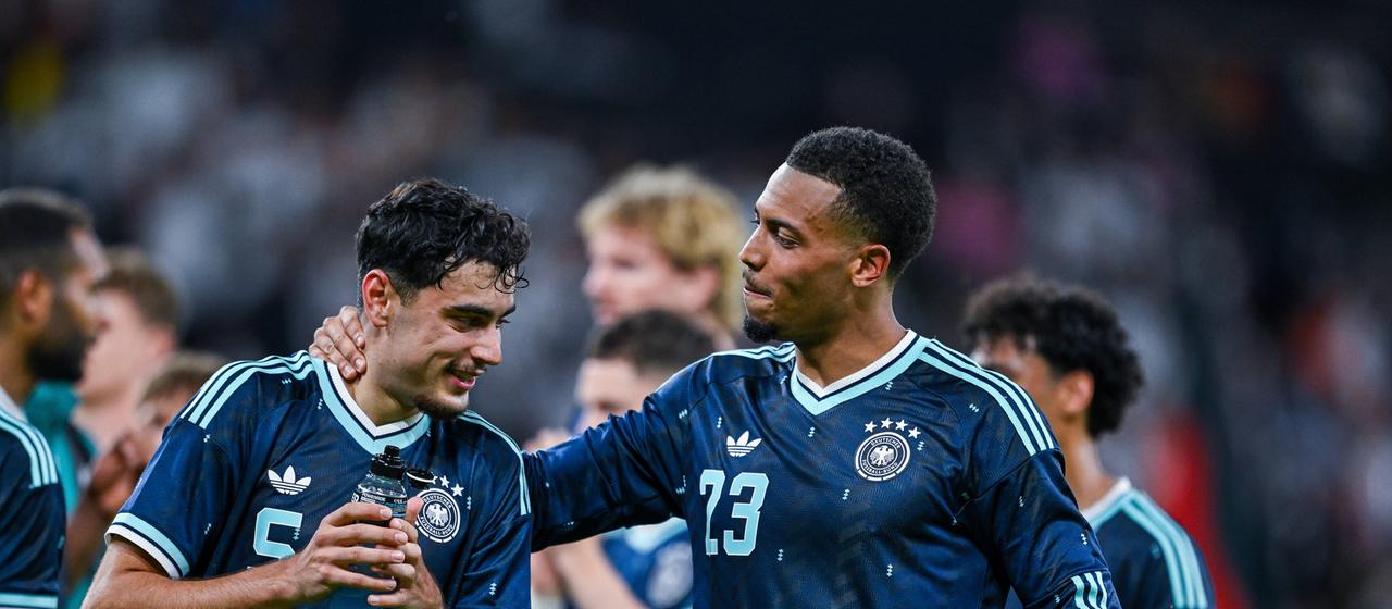 Pavlovic and Nmecha in the DFB jersey