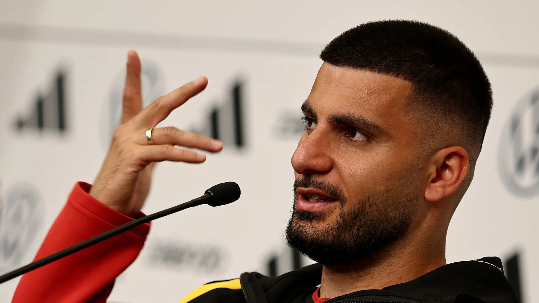 Deniz Undav: The striker is taking part in a World Cup for the first time. Deniz Undav: The striker is taking part in a World Cup for the first time.