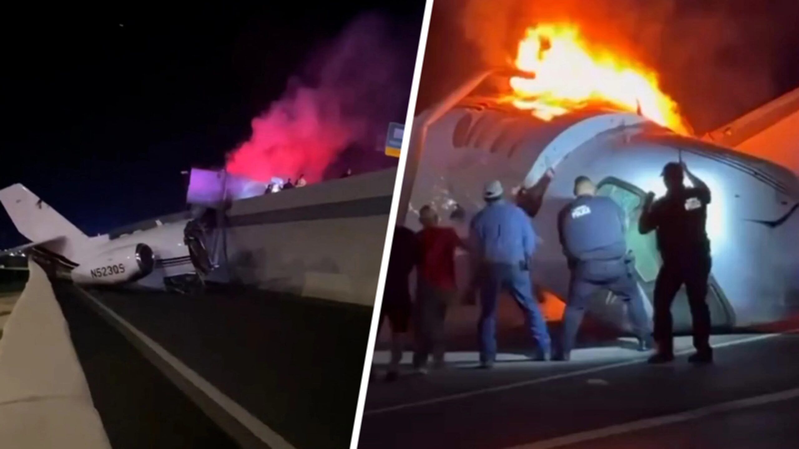 Dead and injured: private jet crashes in Texas